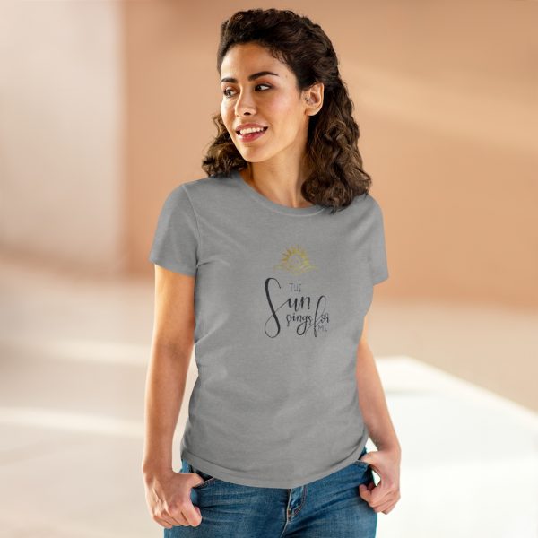 Women's Heavy Cotton Tee - Image 8