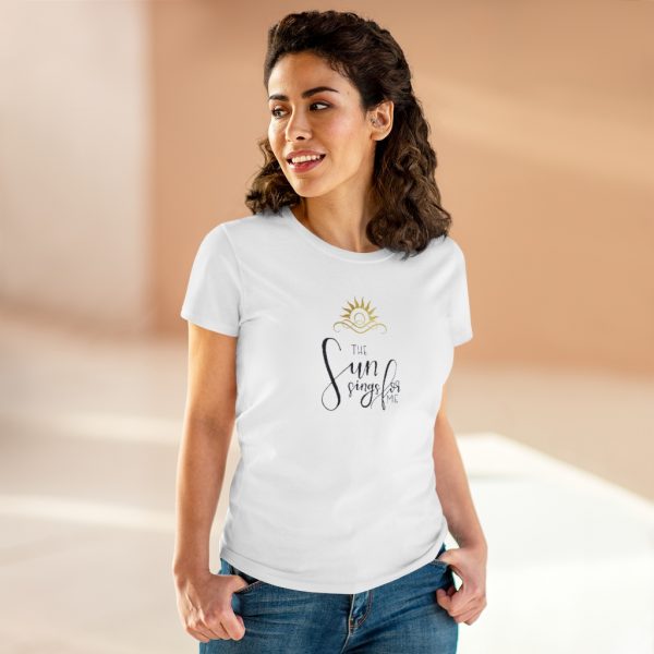 Women's Heavy Cotton Tee - Image 4